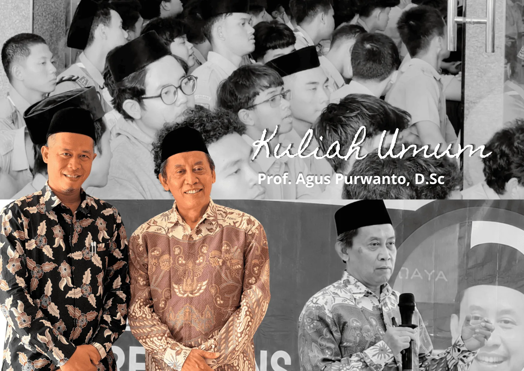 Kuliah Umum Perkuat Wawasan Sains Siswa SMA Trensains Tebuireng